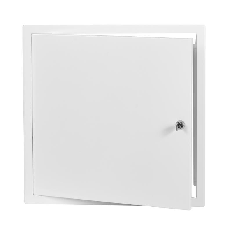 Europlast μεταλλικη πορτα με κλειδαρια 40x40cm - ασπρο, , medium image number null