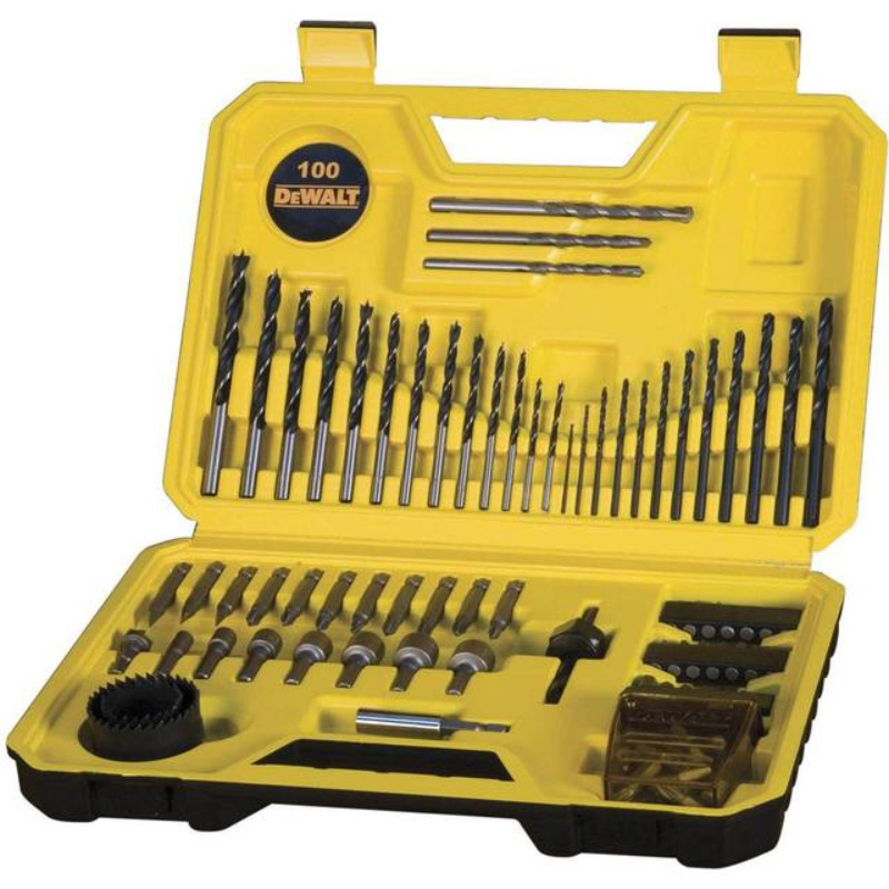 Dewalt drill drive set 100pcs, , medium-null