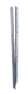 Fence pole galvanized 150cm x 35mm x 35mm x 3mm - 1pcs, , medium