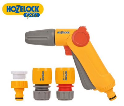 Hozelock 4pcs set jet spray gun