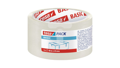 Tesa sealing transparent 45mm x 40m, , medium