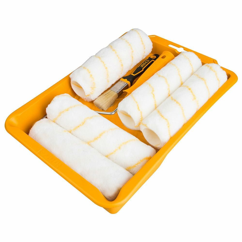 Product image: Ingco σετ βάφης 8 τεμαχίων για εσωτερική & εξωτερική χρήση, , medium-null