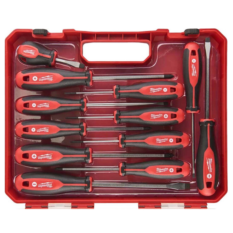 Milwaukee tri-lobe screwdriver set 12pcs-null