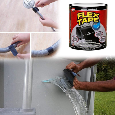 Flex tape αδιάβροχη μονωτική ταινία πλάτος 10cm, 1.5m, , medium
