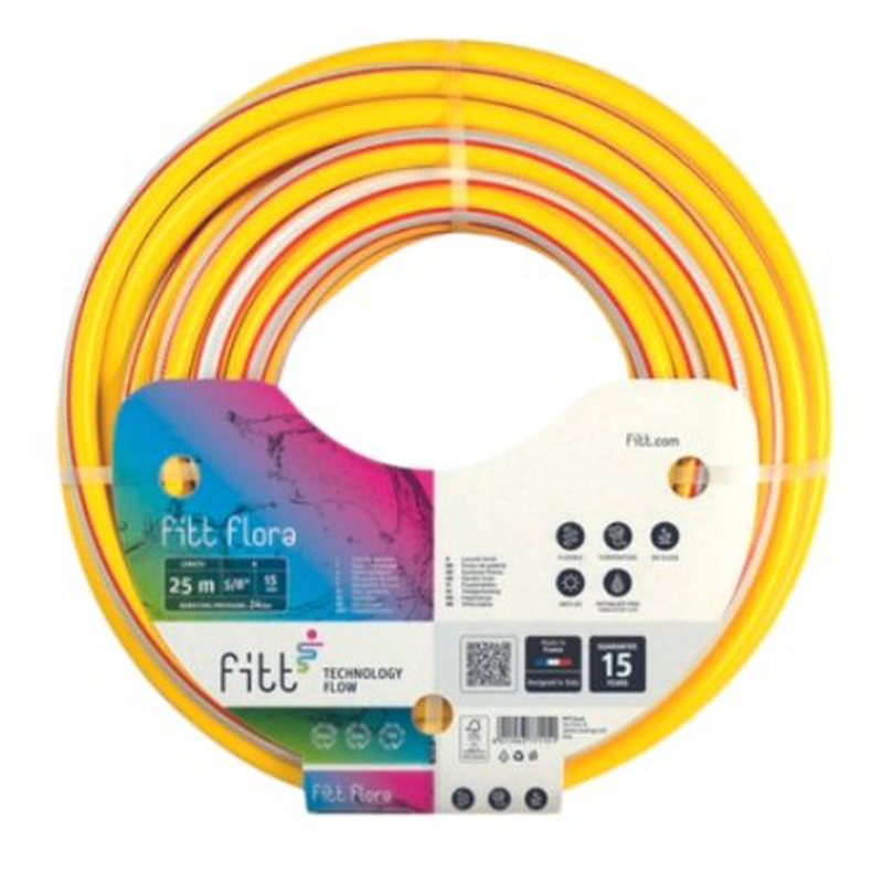 Product image: Fitt λάστιχο ποτίσματος flora watering hose 1/2 inches 15m, , medium-null