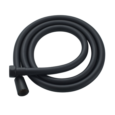 Idrobrick steel shower hose flex black 200cm, , medium