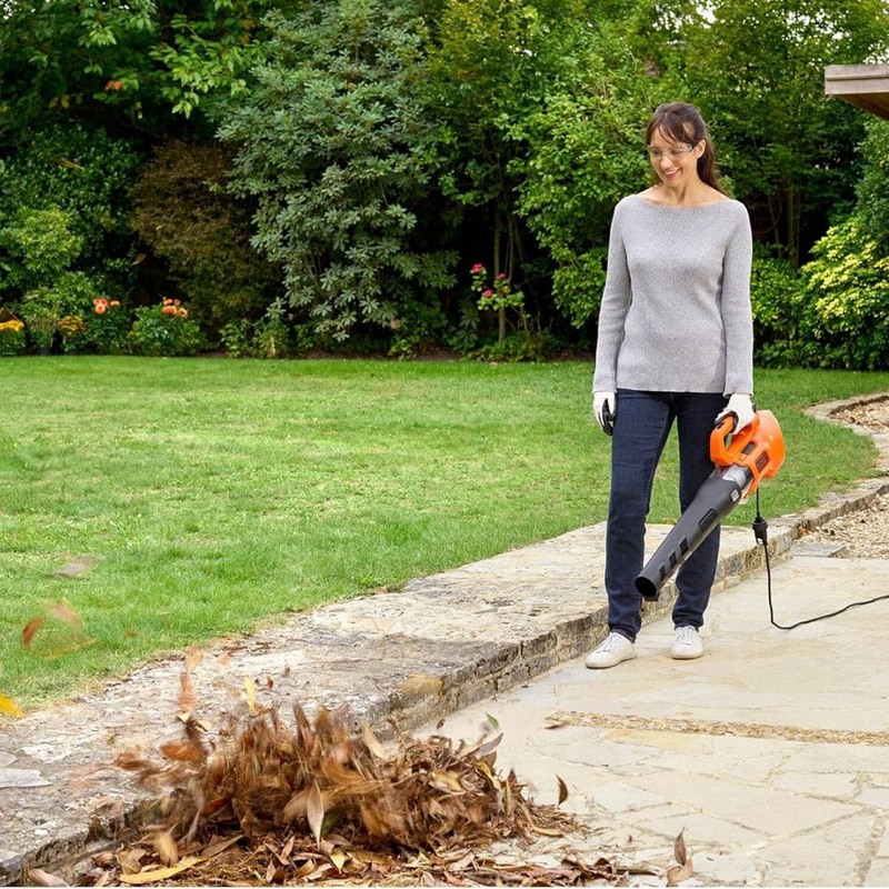 Black & decker ηλεκτρικός φυσητήρας τurbo 1850w υψηλή ταχύτητα αέρα, , medium-null