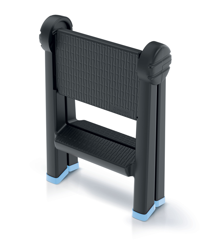 Ladder titan soft black/ blue 47x43.5x63cm, , medium-null