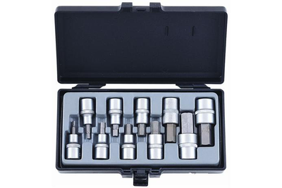Hex socket bit set (152431), , medium