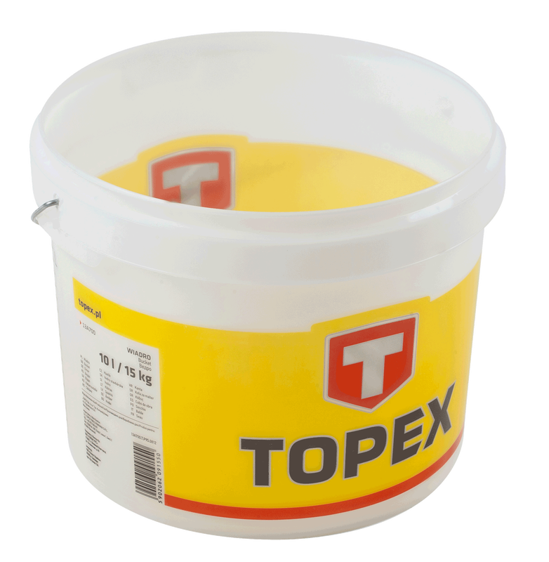 Topex plastic backet 10l, , medium-null