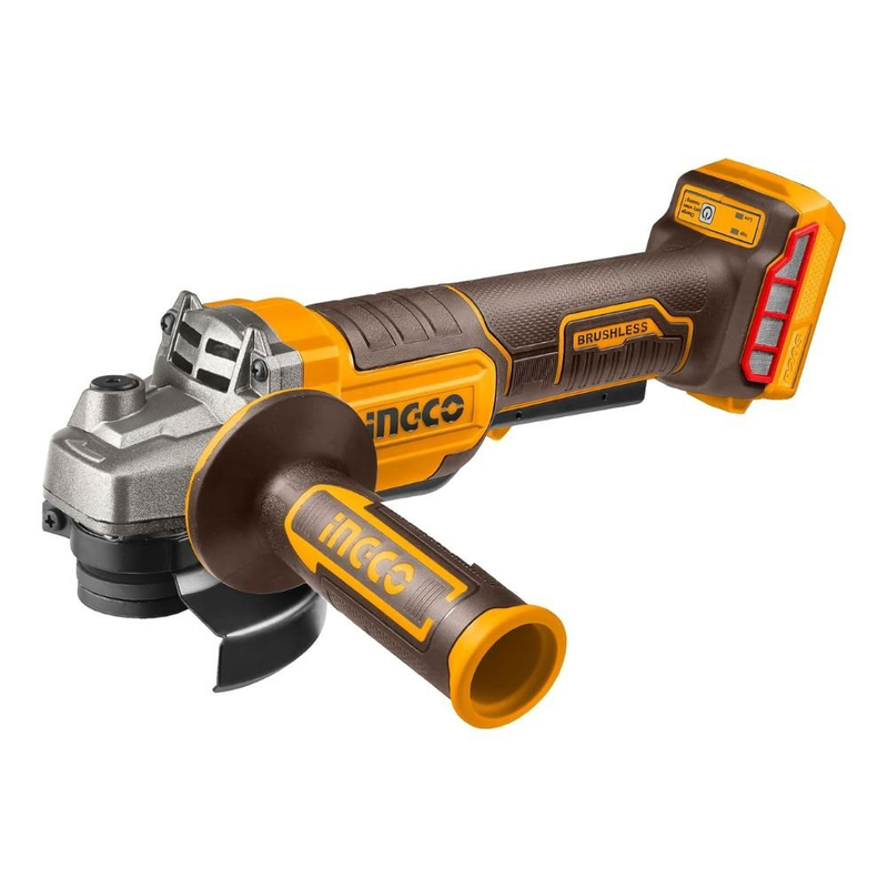 Ingco γωνιακός τροχός μπαταρίας brushless 20v bl solo, , medium-null