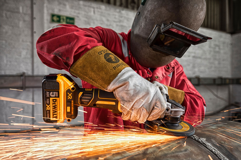 Dewalt dcg405nt-xj γωνιακος τροχος 18v 125mm solo, , medium-null