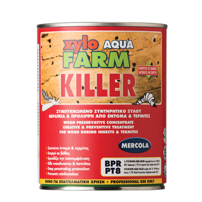 Mercola wood preservative concentrate xylofarm killer aqua 750ml, , medium