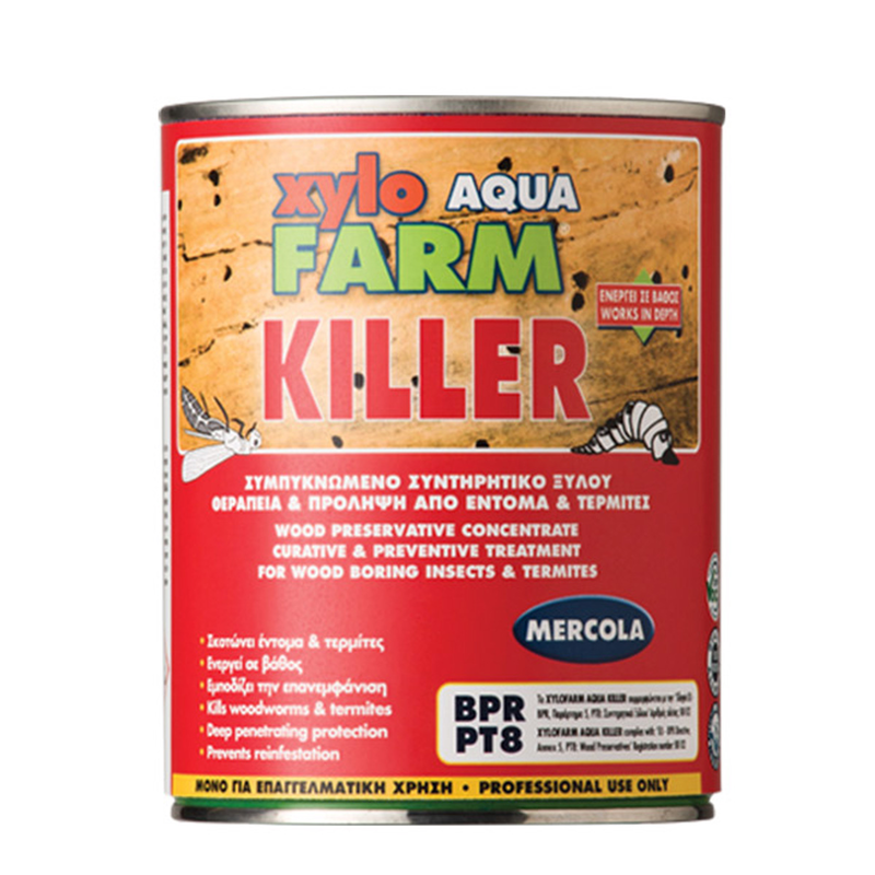 Mercola wood preservative concentrate xylofarm killer aqua 2,5l-null