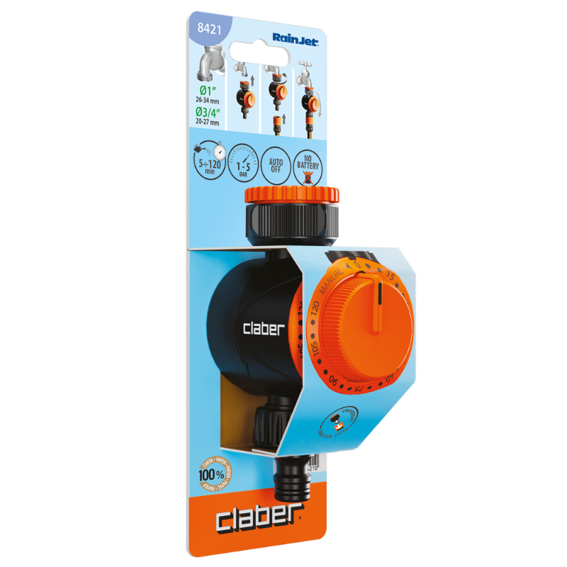 Claber mechanical water timer, , medium-null