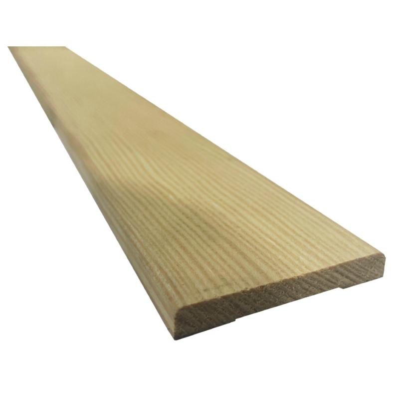 Clear pine wood architrave 2.10m, , medium-null