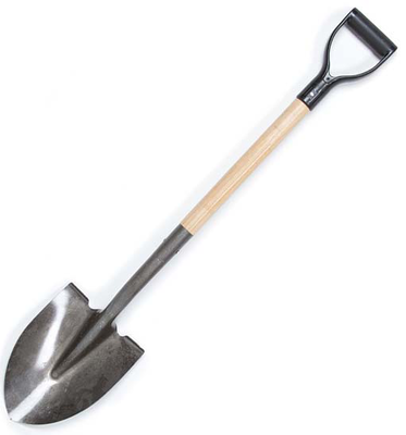 Super shovel round with wood handle, , medium