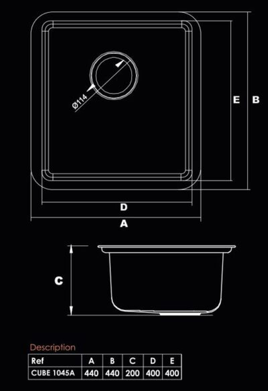 Kitchen sink cube-1045a, , medium-null