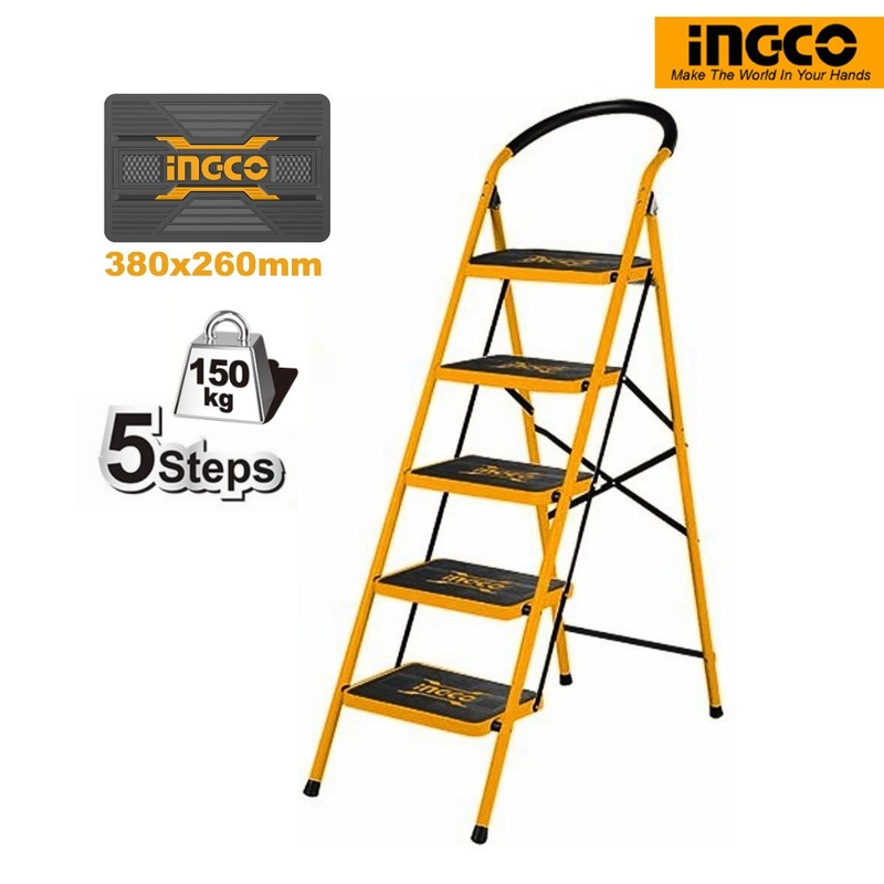 Product image: Ingco σκάλα με 5 σκαλιά hlad09051 380x260mm, , medium-null