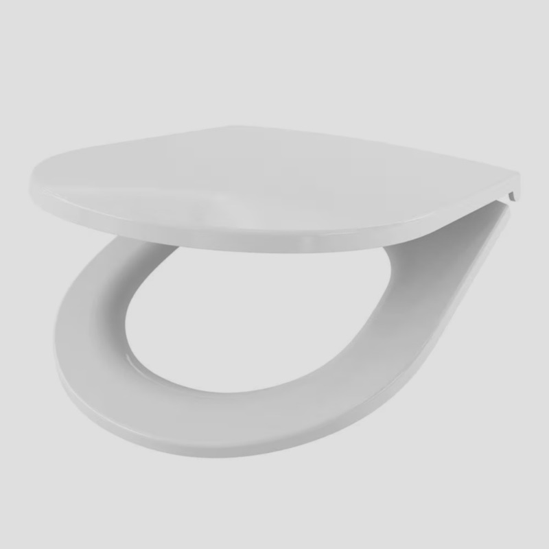 Product image: Techplast girona καπακι τουαλετας duroplast με απαλο κλεισιμο – λευκο, , medium-null
