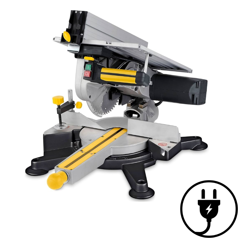 Powerplus powx07582 mitre saw top table 1800w, , medium-null