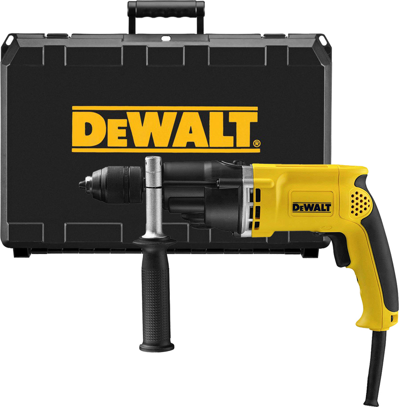 Dewalt d21805ks-qs percussion drill screwdriver 13mm 770w 2 speed, , medium image number null