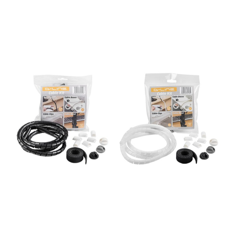 D-line cable management kit - black, , medium-null