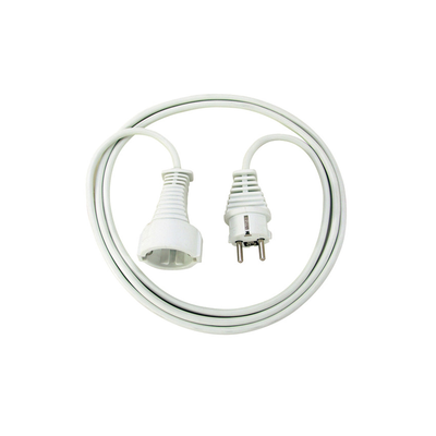Brennenstuhl quality extension cable  of plastic  3m white, , medium