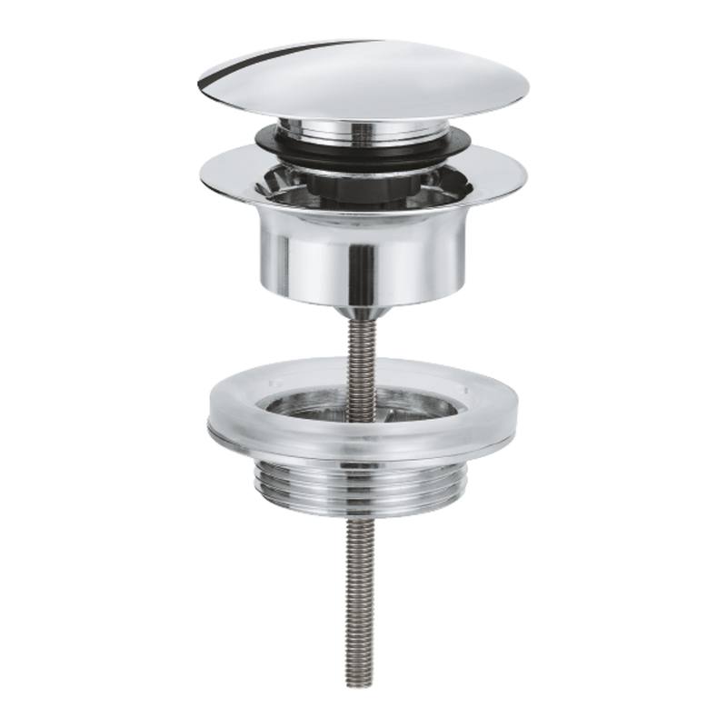 Grohe waste set with push-open plug, , medium-null