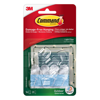 3m command round cable clips p4-clear, , medium