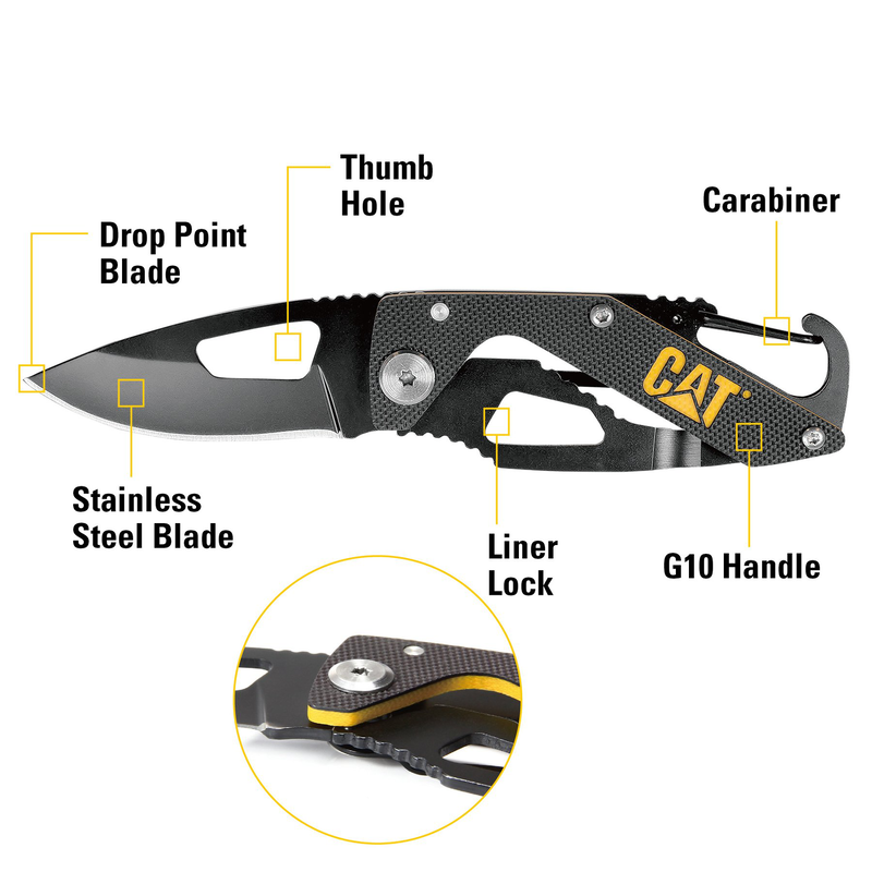 Product image: Cat 13,3cm folding pocket budd, , medium-null