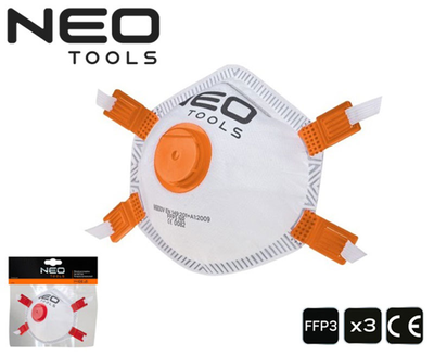 Neo 3pcs μασκα σκονης  ffp3, , medium