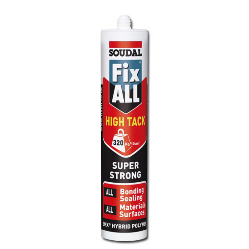 All fix ms high tack hybrid polymer sealant adhesive white 290ml-null