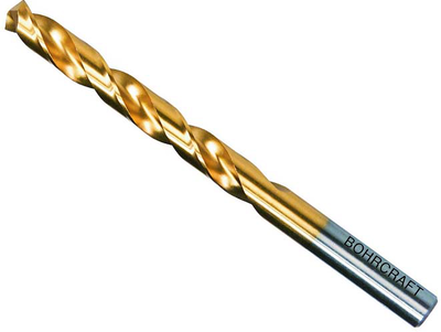 Boc 2pcs αριδα σιδηρου hss-tin 4mm