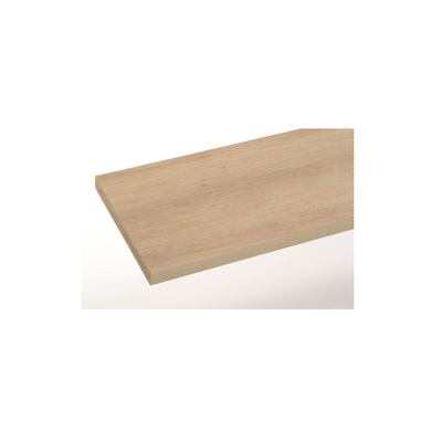 Wooden shelf 2,8x61x185cm oak, Δρυς, medium