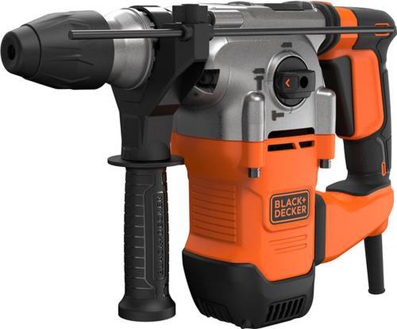 Product image: 1250w corded sds-plus hammer drill and kit box behs03k-qs black & decker, , medium-null