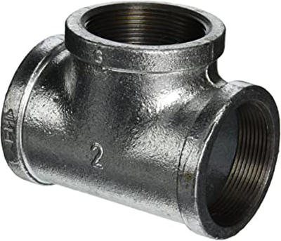 Plumbwater galvanized taf 1/2f x 1/2f x 1/2f