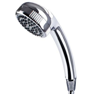 Super bath hand shower 1f chromed, , medium