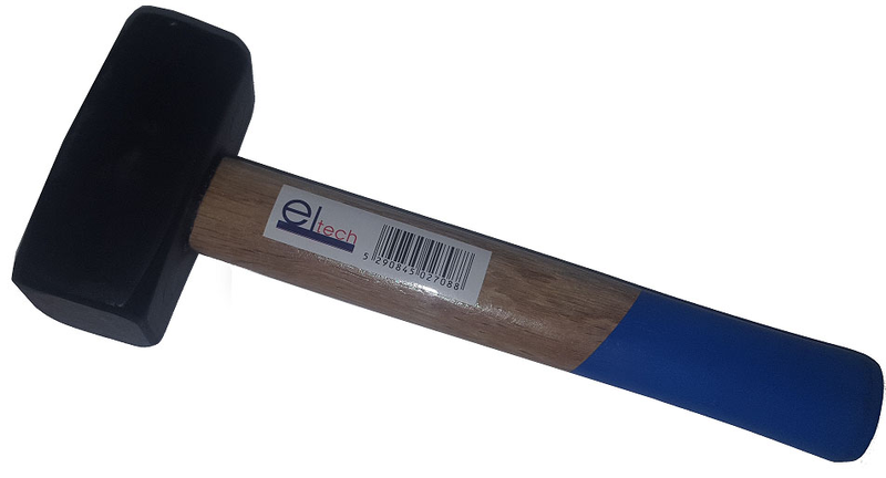 Product image: Eltech βαριοπουλα με ξυλινη λαβη 2000gr, , medium-null