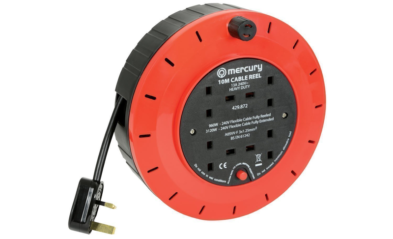 Mercury 4-gang extension reel 10.0m 429.872uk, , medium-null