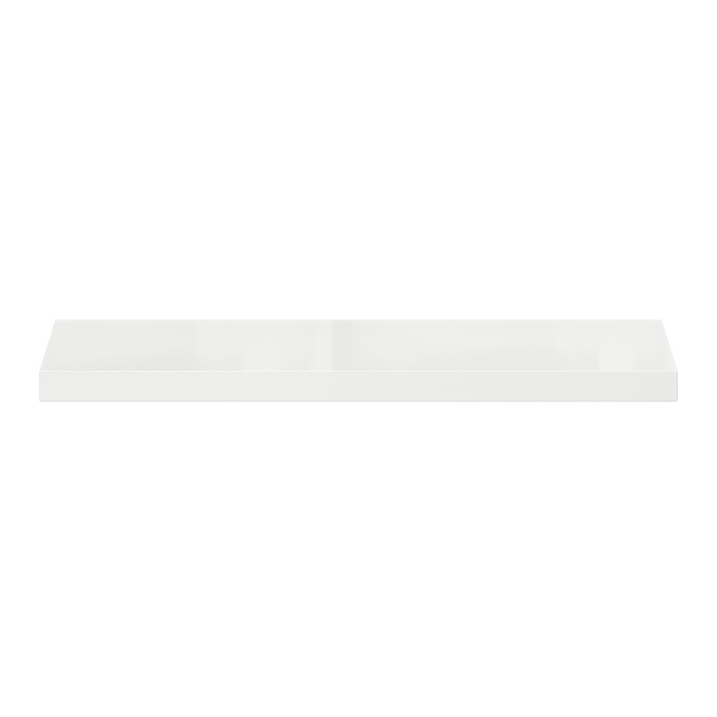 Goodhome cusko χοντρο ραφι 80cm - γυαλιστερο ασπρο, , medium-null