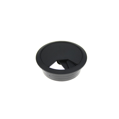 Furniture lid mod. 140 ø80x95x22mm plastic black