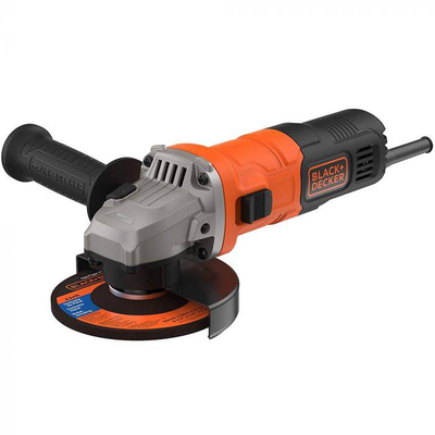 Angle grinder 710w 115mm beg010-qs black & decker