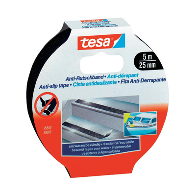 Tesa ταινια αντιολισθητικh 5mx25mm μαυρh