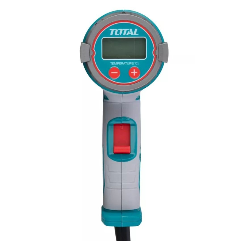 Product image: Total πιστόλι θερμού αέρα 2.000w με lcd οθόνη & αξεσουάρ πολλαπλών χρήσεων (tb200561), , medium-null