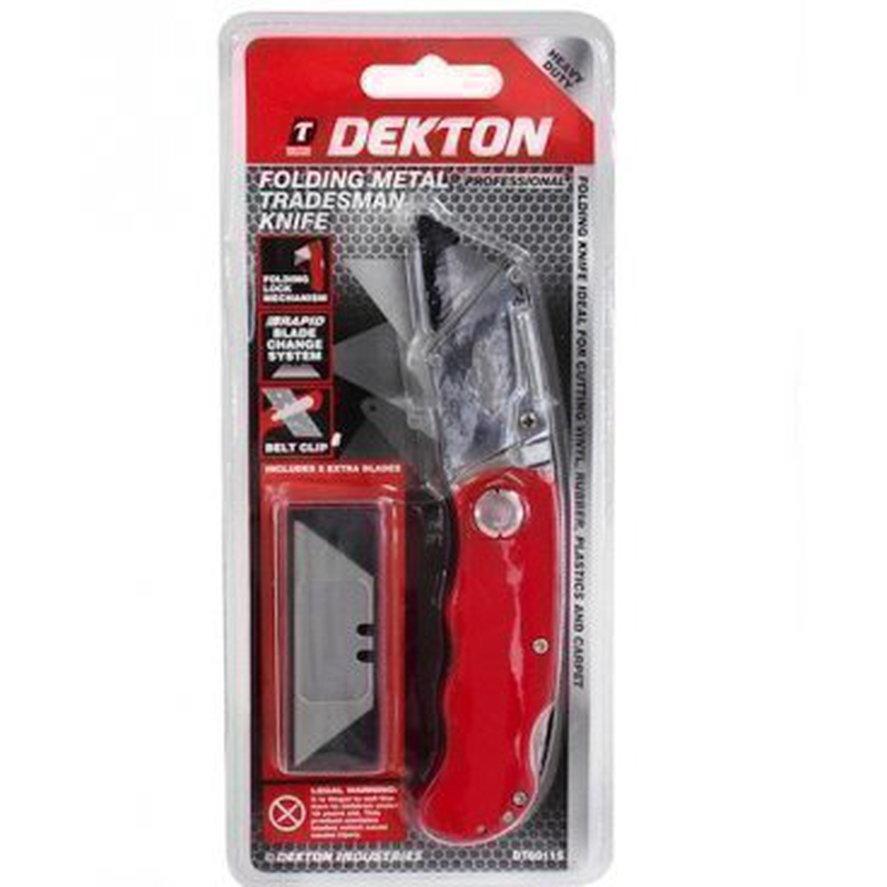 Folding metal tradesman knife, , medium-null