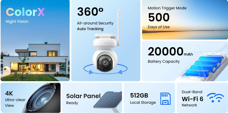Reolink bp outdoor battery camera 4k altas (24/7 recording) (b660) bundle, , medium-null