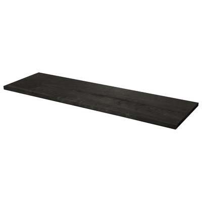 Duraline wall shelf pine black 20mm 80x23.5cm