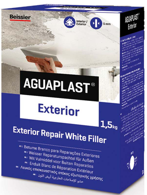 Beissier aguaplast exterior white stucco 1.5kg, , medium