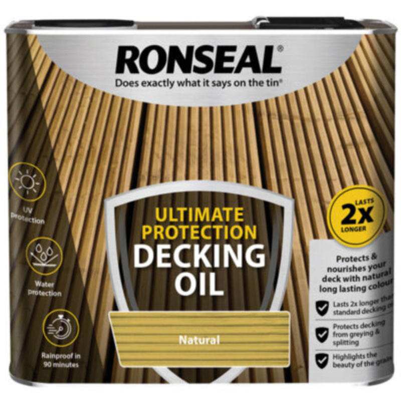 Ronseal&reg; &lambda;&alpha;&delta;&iota; &kappa;&alpha;&tau;&alpha;&sigma;&tau;&rho;&omega;&mu;&alpha;&tau;&omicron;&sigmaf; 2.5l  - natural, , medium-null